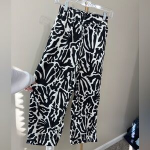 H&M tropical linen pants, size XS